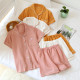 100% Cotton Women's Sleepwear Home Wear Set With Shorts