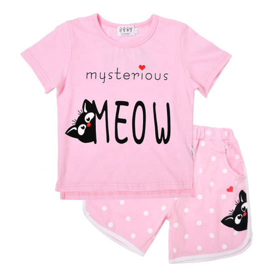 تيشيرتات ثلاثية الأبعاد للبنات الصغيرات من ماركة بيتيلو مزينة بنقشة قطة بتصميم مارفل