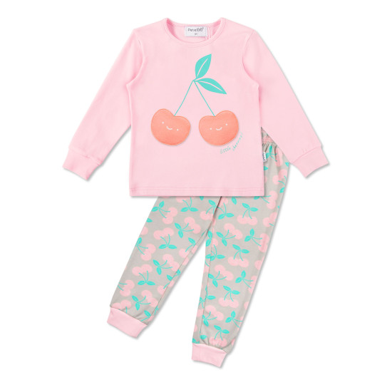 بيجامات أطفال بتصميم كرتوني جديد طقم بيجامات نوم للأطفال من قطعتين طقم بيجامات لطيف للبنات