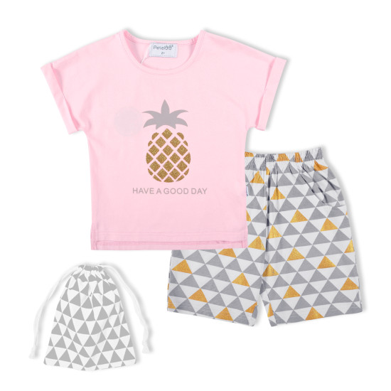 طقم ملابس أطفال من قطعتين من بيتيلولو عالي الجودة بتصميم عصري وجذاب