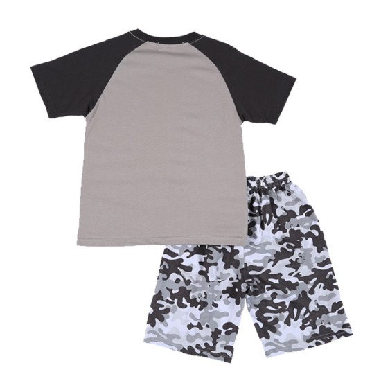 Guangzhou Supplier Fashion Comfortable Cotton Boys Pajamas Children Clothing Sets for 2-10 Years