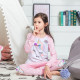 طقم بيجاما قطني 100% للأطفال برسومات كرتونية ملابس منزلية للبنات والأطفال