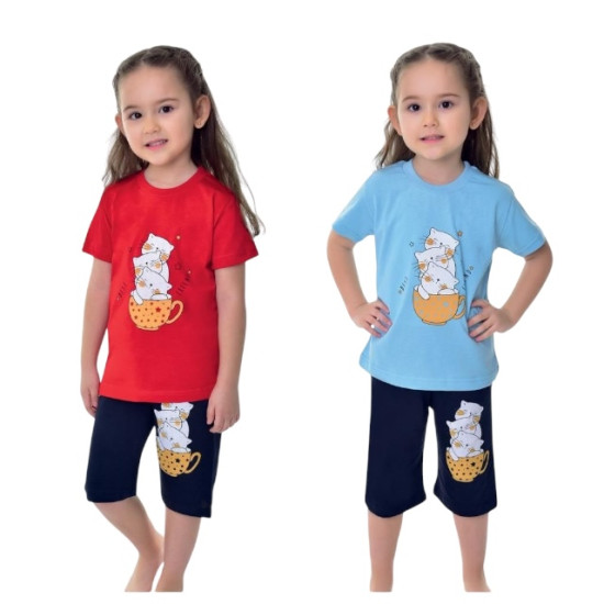 Soft Cotton Terry Kids Pajamas Set Long Sleeve 2-Thread Interlock Winter Boys little Girls Pyjamas with Printed Design for 1-4