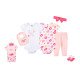 Cotton Newborn Baby Clothing Gift Set for Baby Girls