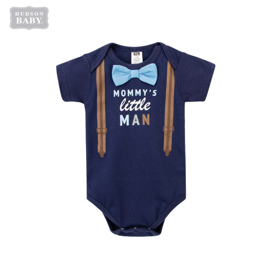 3-Piece Casual Ins Cotton Clothing Set Baby Boys Featuring Short Sleeves Pants Hat Printed Design Button Fashionable