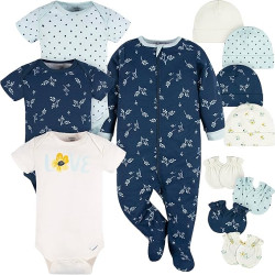 100% Cotton Baby Clothing Sets Newborn Infants Toddlers 0-3 Months Multi-Color Breathable Knitted Casual Animal Snap Button