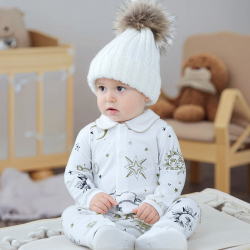 ملابس أطفال حديثي الولادة بيجامات أطفال أولاد حديثي الولادة بيجامات ربيعية مطبوعة من القطن العضوي ملابس نوم للأطفال الرضع والأطفال الصغار