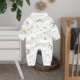 ملابس أطفال حديثي الولادة بيجامات أطفال أولاد حديثي الولادة بيجامات ربيعية مطبوعة من القطن العضوي ملابس نوم للأطفال الرضع والأطفال الصغار