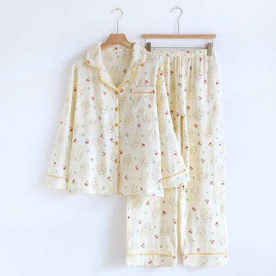Women Floral New Design  Cotton Pregnant Pajamas