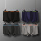 4pcs Boxer Shorts Underpants Man Men's Panties Men Boxer Underwear Cotton for Male Couple  Set Large Size Lot Soft