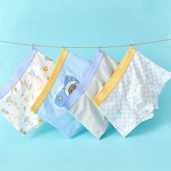 children's underwear boys small medium and large children student underwear boys boxer shorts