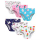 ملابس داخلية قطنية عالية الجودة للبنات في المدرسة بتصميمات وألوان عشوائية سراويل داخلية للأطفال