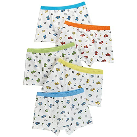 Made Comfortable Cartoon Boy and Toddlers' Boxer Briefs Boys Underwear