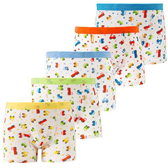 Made Comfortable Cartoon Boy and Toddlers' Boxer Briefs Boys Underwear