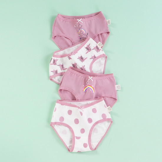 ملابس داخلية للأطفال سراويل داخلية مثلثة كبيرة الحجم من القطن الخالص والدانتيل برسومات كرتونية ملابس داخلية للأطفال الرضع