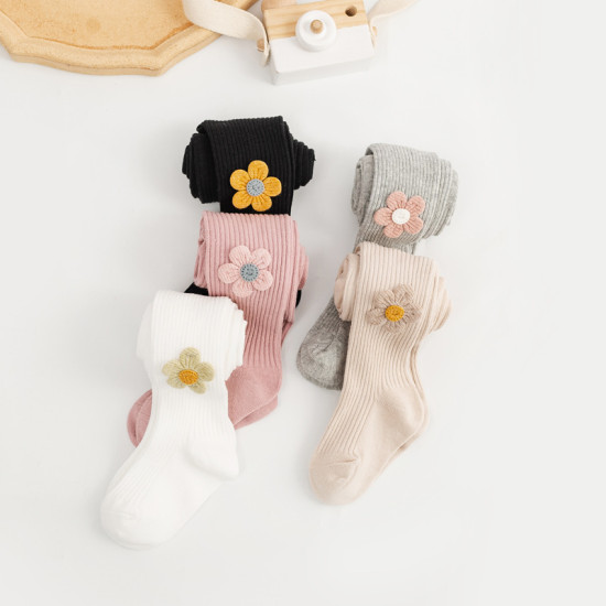 Kids Socking Baby Little Girls Custom Baby Socks Cable Knit Cotton Tights Leggings Stocking Pants Baby Tights