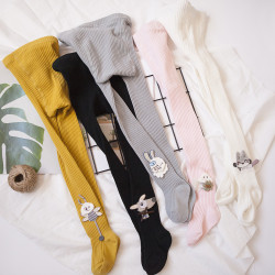 New Cartoon Cotton Breathable Girl Children Newborn Stocking Infant Legging Baby Tights Kids Pantyhose for Babies