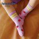 High Quality Fashion Slouch Grip Anti slip Non slip Toddler Custom Cotton Girls Children Kids Socks Baby Socks