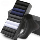 10 Pairs Gift Box Set Summer Thin Socks Ice Silk Sheer Business Dress Socks for Men