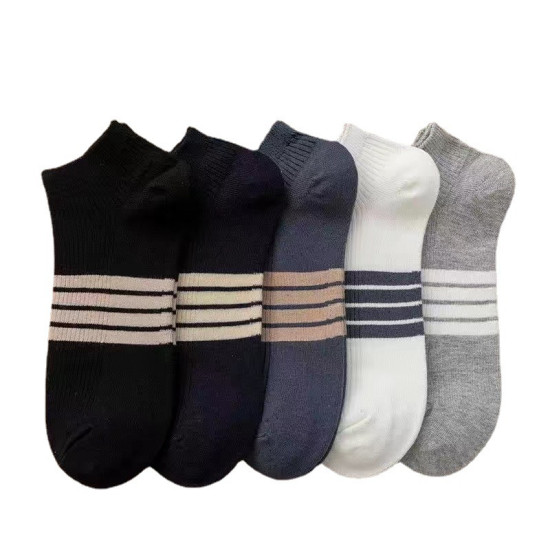 Men's Low-top Socks Summer Short Ankle Sport Socks Custom Business Cotton Breathable Boat Socks