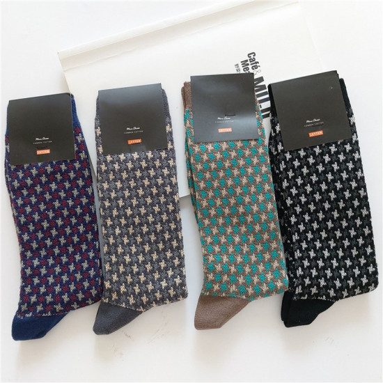 Relax Men's High Quality Business Comfortable Dress Socks Winter Business Men Office Socks Manufacturer