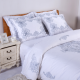 Premium 100% Cotton Bedding Set - Luxury EmbroideryPerforated for Bedroom