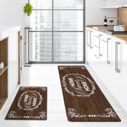 Kitchen Runner Rugs Non Slip Cushioned Mats for Floor Waterproof Comfort Mat Farmhouse Chef Floor Carpet for Sink,Laundry Room